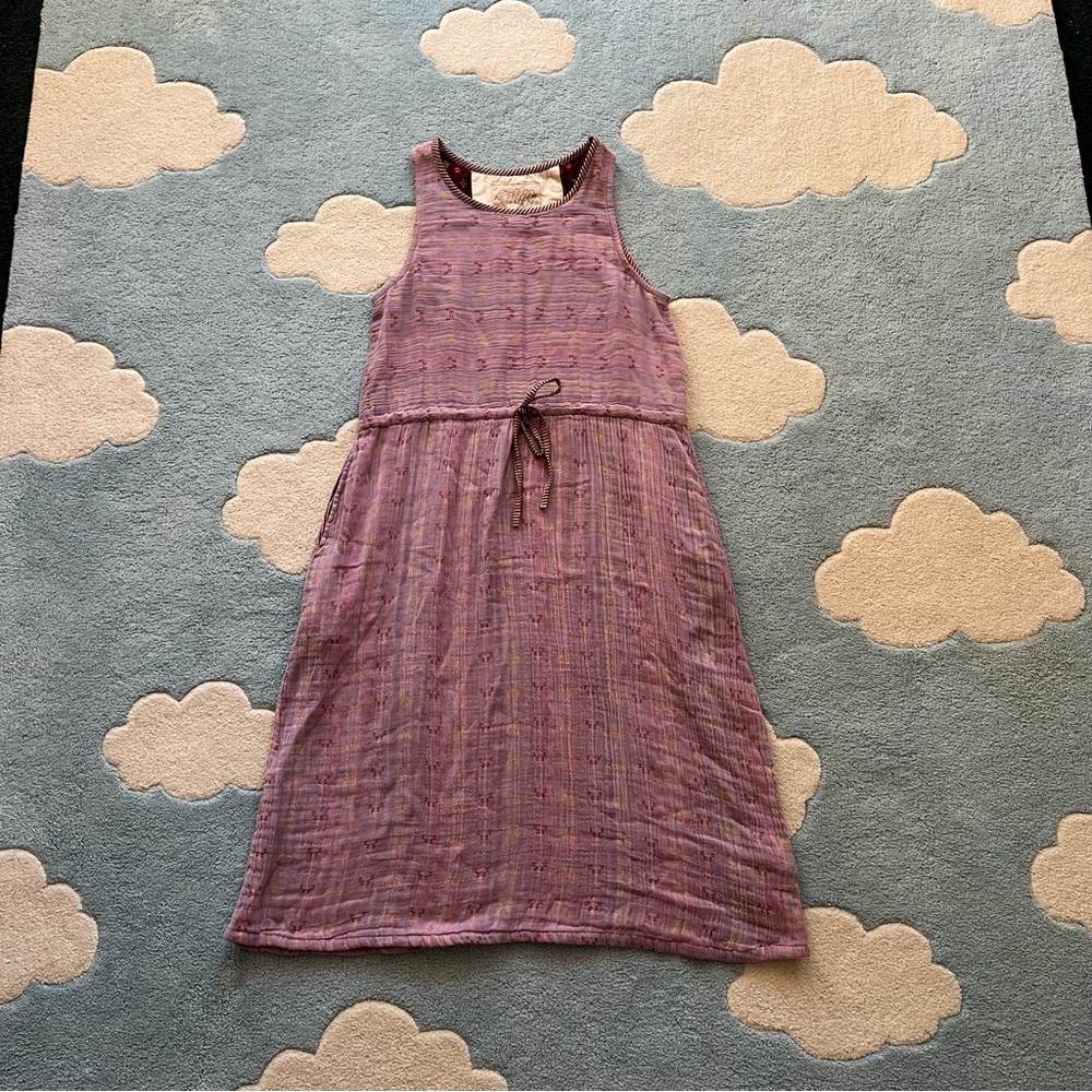Ace&jig surf dress in daybreak, size medium, pockets double gauze